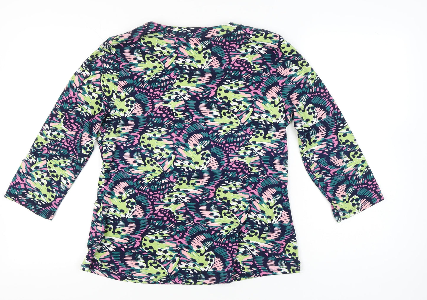 Autonomy Women’s Multicoloured Floral Tunic Blouse Size 14