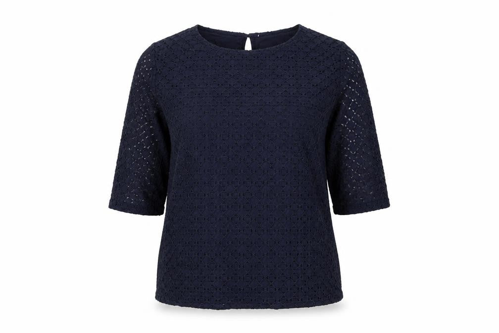 Womens UK Size 16 Marks and Spencer Blue Tunic Blouse