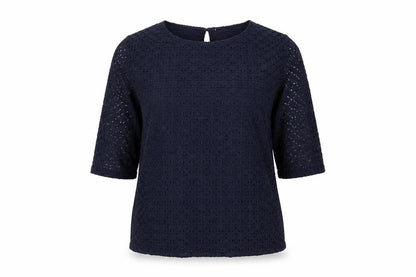 Womens UK Size 16 Marks and Spencer Blue Tunic Blouse
