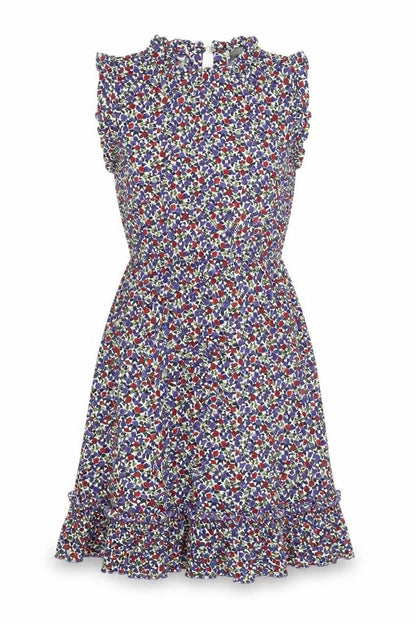 Oasis Womens Multicoloured Floral A-Line Dress Size 10