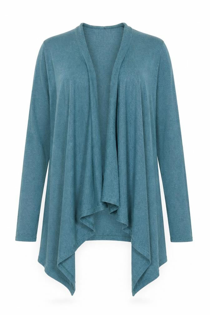 Womens UK Size S Uniqlo Green Cardigan Jumper