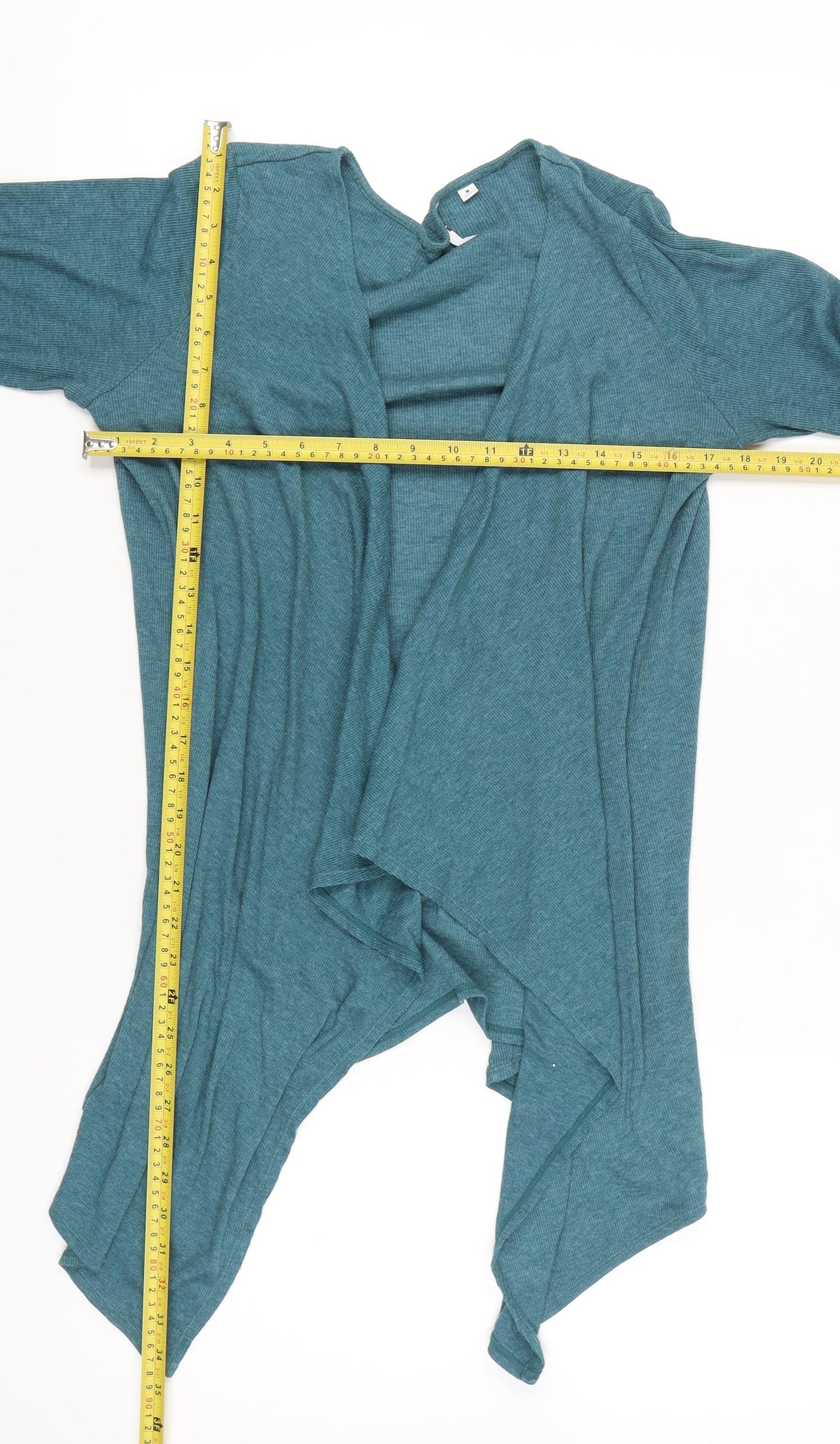 Womens UK Size S Uniqlo Green Cardigan Jumper