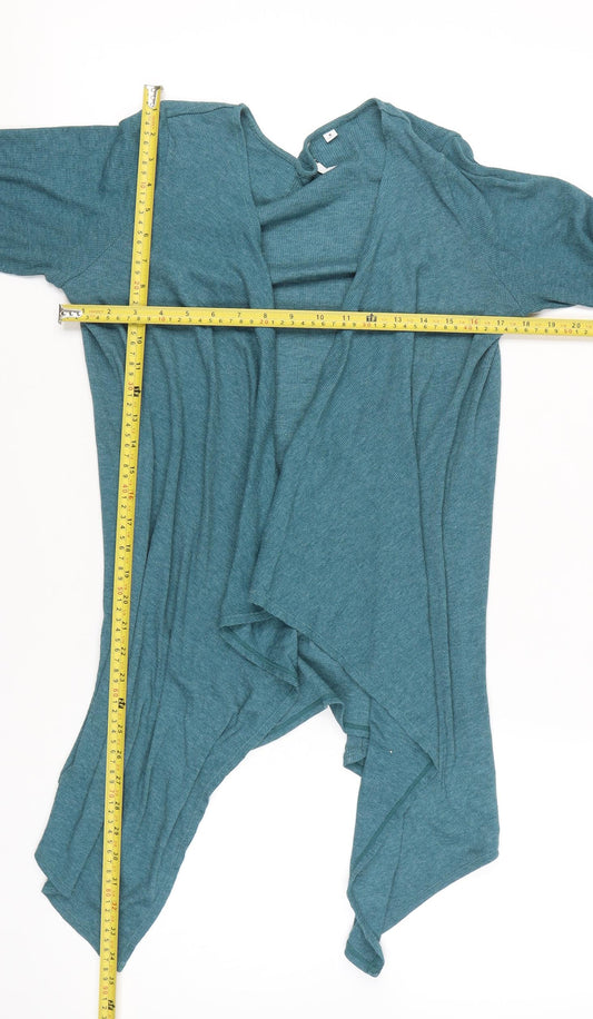 Womens UK Size S Uniqlo Green Cardigan Jumper