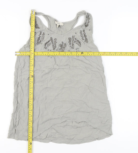 Womens UK Size 6 NEXT Grey Camisole Tank
