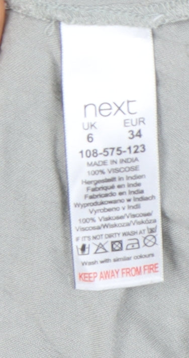 Womens UK Size 6 NEXT Grey Camisole Tank