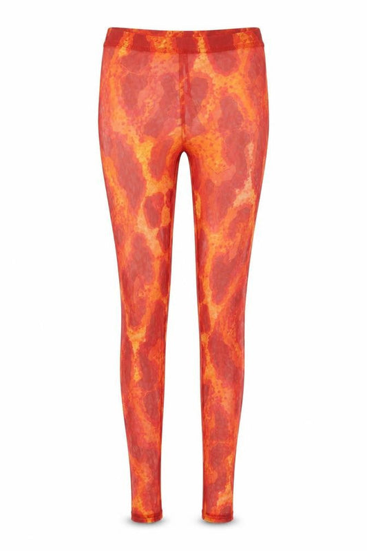 Womens UK Size 4 PRETTYLITTLETHING  Leggings Orange Leggings