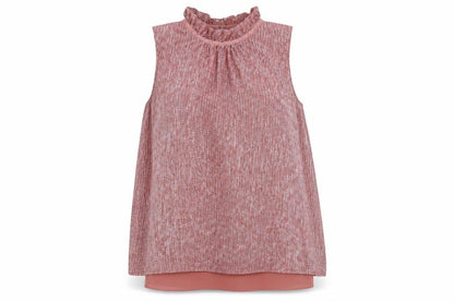 Womens UK Size 10 NEXT Pink Tunic Blouse