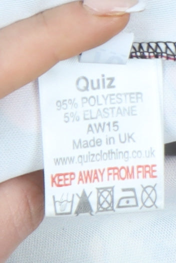 Quiz Women’s Multicoloured Floral Bodycon Dress Size 10