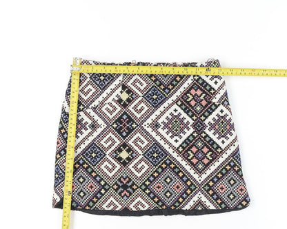 Cameo Rose Women’s Multicoloured Size 8 Geometric Mini Skirt