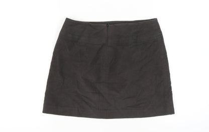 Marks and Spencer Women’s Brown Cotton Pencil Skirt Size 10