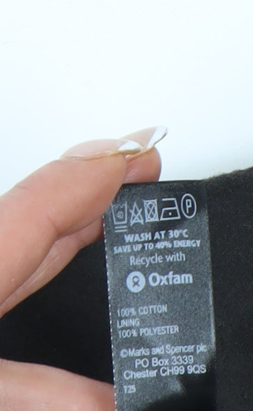 Marks and Spencer Women’s Brown Cotton Pencil Skirt Size 10