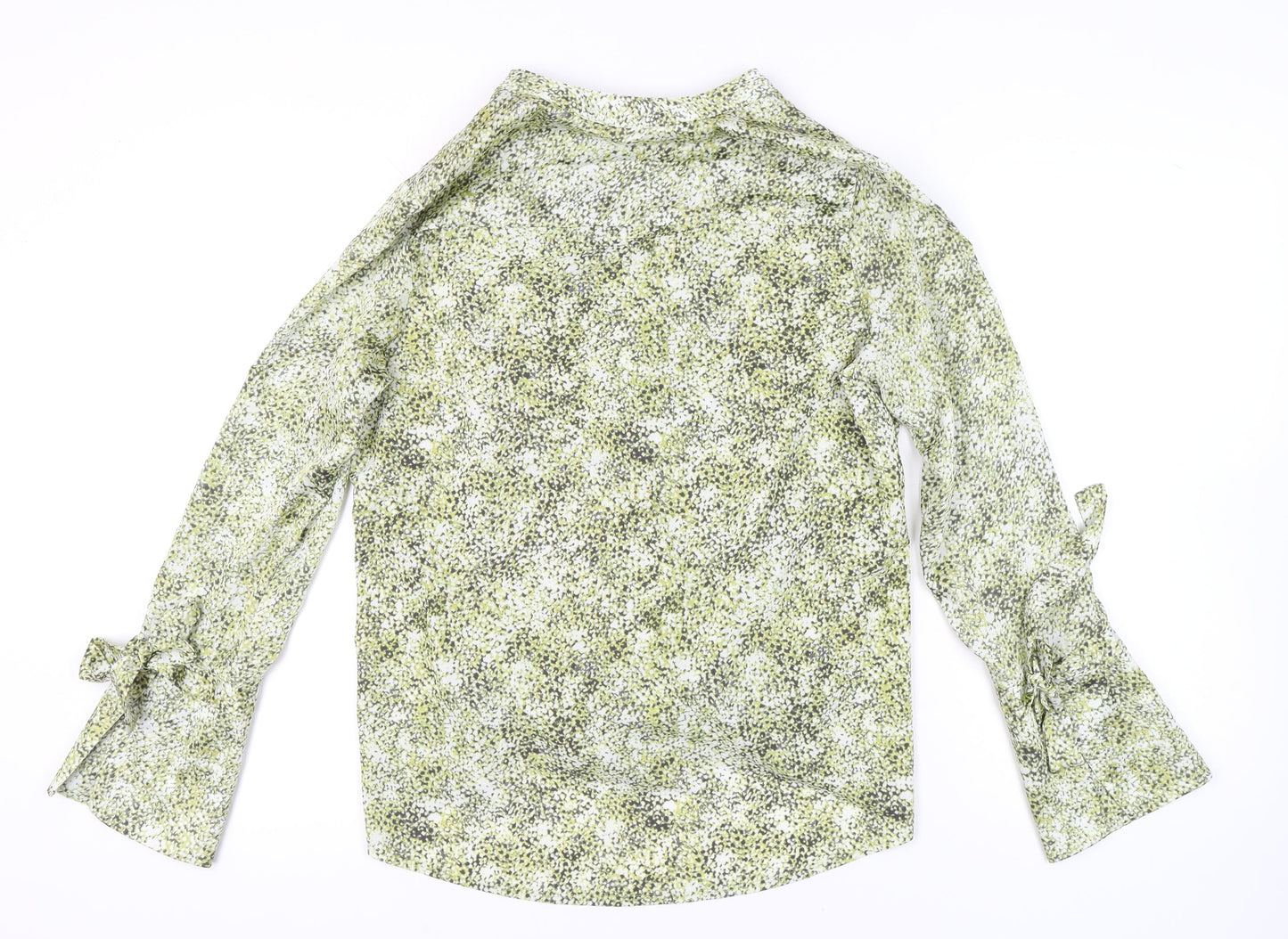 Womens UK Size 14 NEXT Green Blouse Blouse