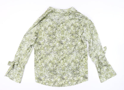 Womens UK Size 14 NEXT Green Blouse Blouse