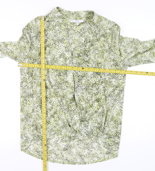 Womens UK Size 14 NEXT Green Blouse Blouse