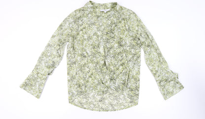 Womens UK Size 14 NEXT Green Blouse Blouse