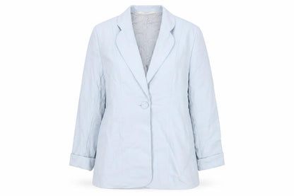 Womens UK Size 14 Marks and Spencer Regular Blue Blazer