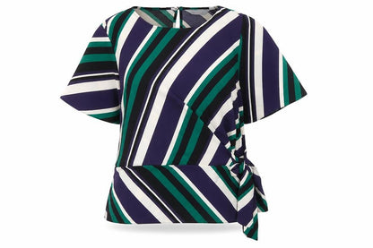 Womens UK Size 12 Dorothy Perkins Multicoloured Wrap Blouse
