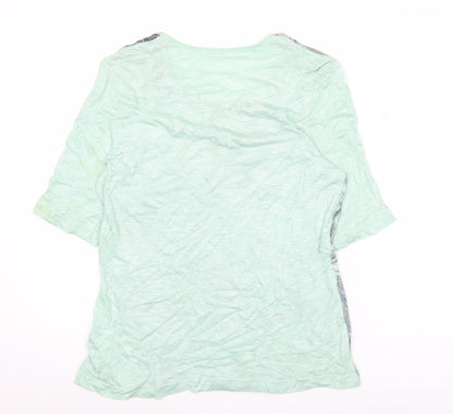 Womens UK Size 12 Gerry Weber Green Basic T-Shirt