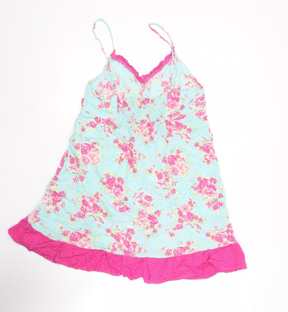 Marks and Spencer Womens Multicoloured Floral Slip Dress Size 12