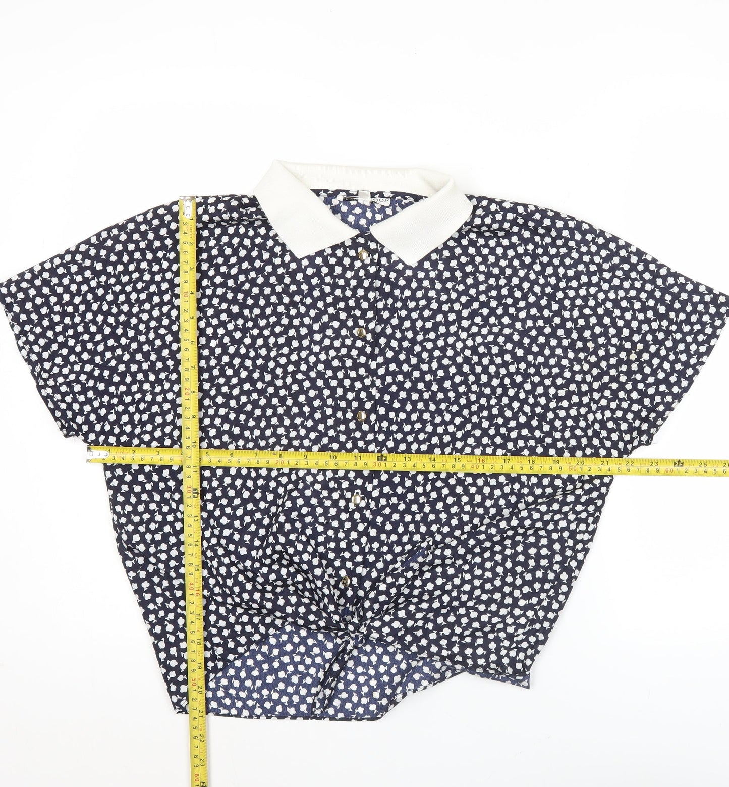 Womens UK Size 16 Windsmoor Blue Classic Button-Up