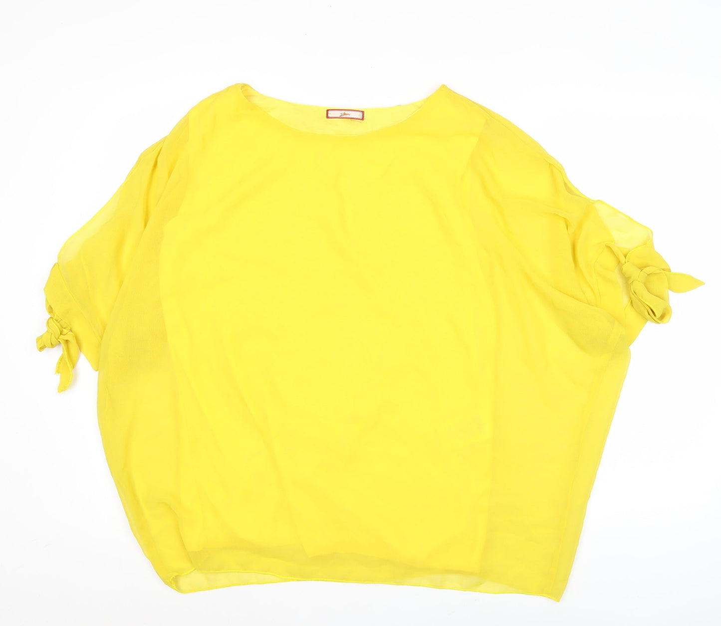 Womens UK Size 12 Joe Browns Yellow Tunic Blouse