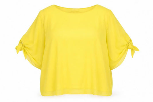 Womens UK Size 12 Joe Browns Yellow Tunic Blouse