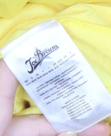 Womens UK Size 12 Joe Browns Yellow Tunic Blouse