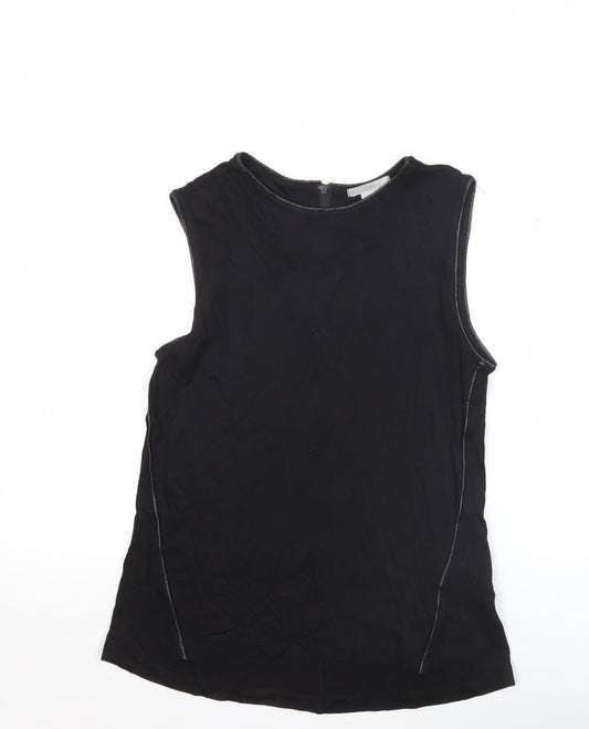 Womens UK Size S H&M Black Basic Tank
