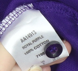 Cotton Traders Men’s Purple Polo Shirt Size S Short Sleeve 100% Cotton