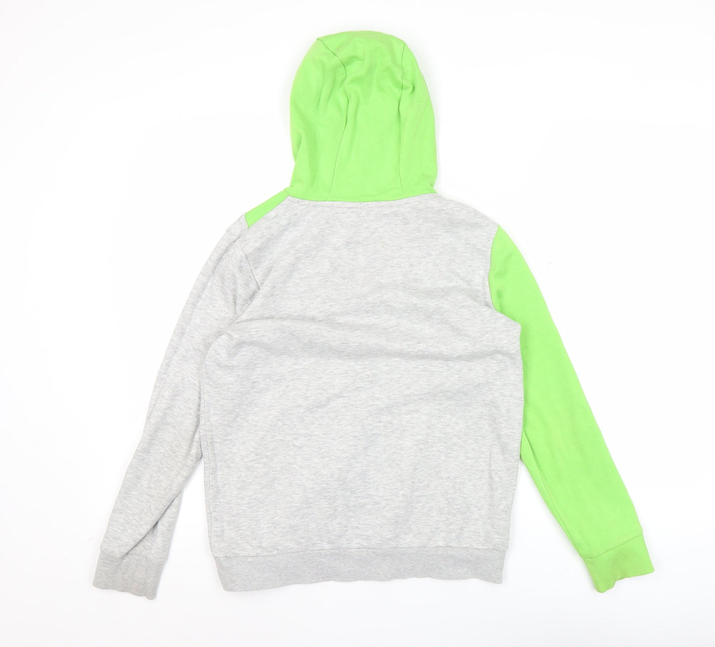 Xbox Boys Grey Green Pullover Hoodie 11-12 Years Gaming Logo Jumper
