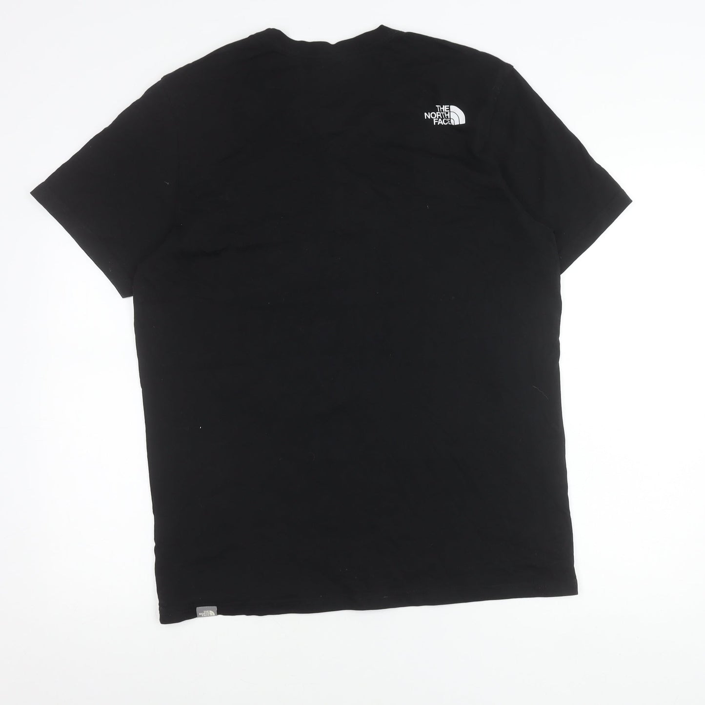 The North Face Men's Black Logo Graphic T-Shirt Size L Cotton