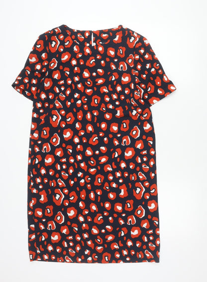Marks and Spencer Women’s Multicoloured Animal Print Shift Dress Size 10
