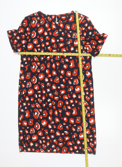 Marks and Spencer Women’s Multicoloured Animal Print Shift Dress Size 10