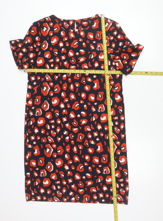 Marks and Spencer Women’s Multicoloured Animal Print Shift Dress Size 10