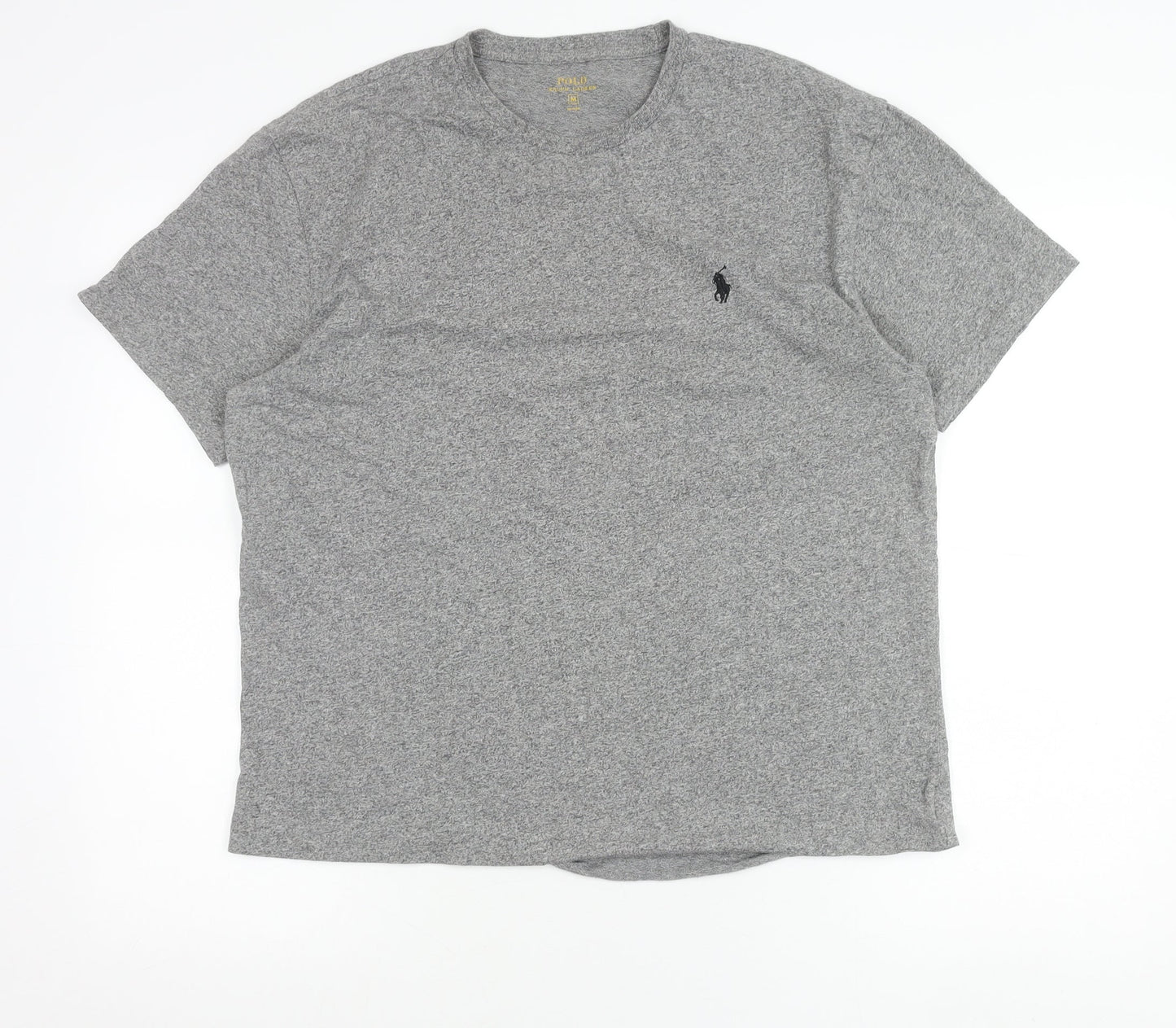 Ralph Lauren Men’s Grey Crew Neck Cotton T-Shirt Size M