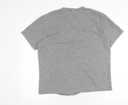 Ralph Lauren Men’s Grey Crew Neck Cotton T-Shirt Size M