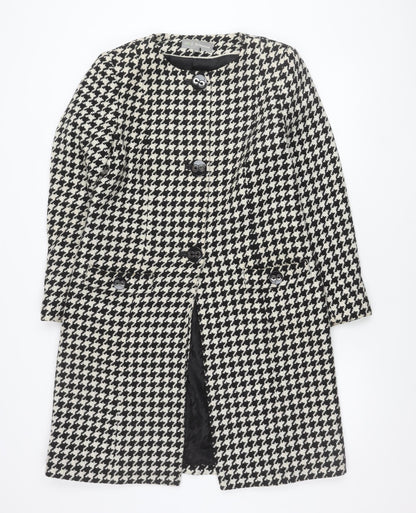 Womens UK Size 10 Marks and Spencer Multicoloured Overcoat