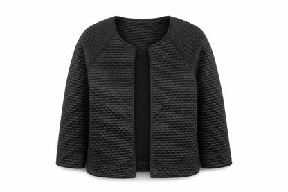 Definitions Women's Black Size 18 Textured Suit Jacket Workwear