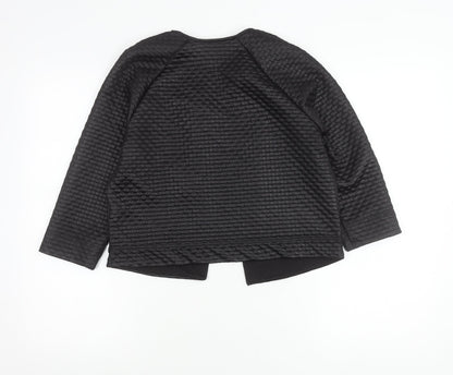 Definitions Women's Black Size 18 Textured Suit Jacket Workwear