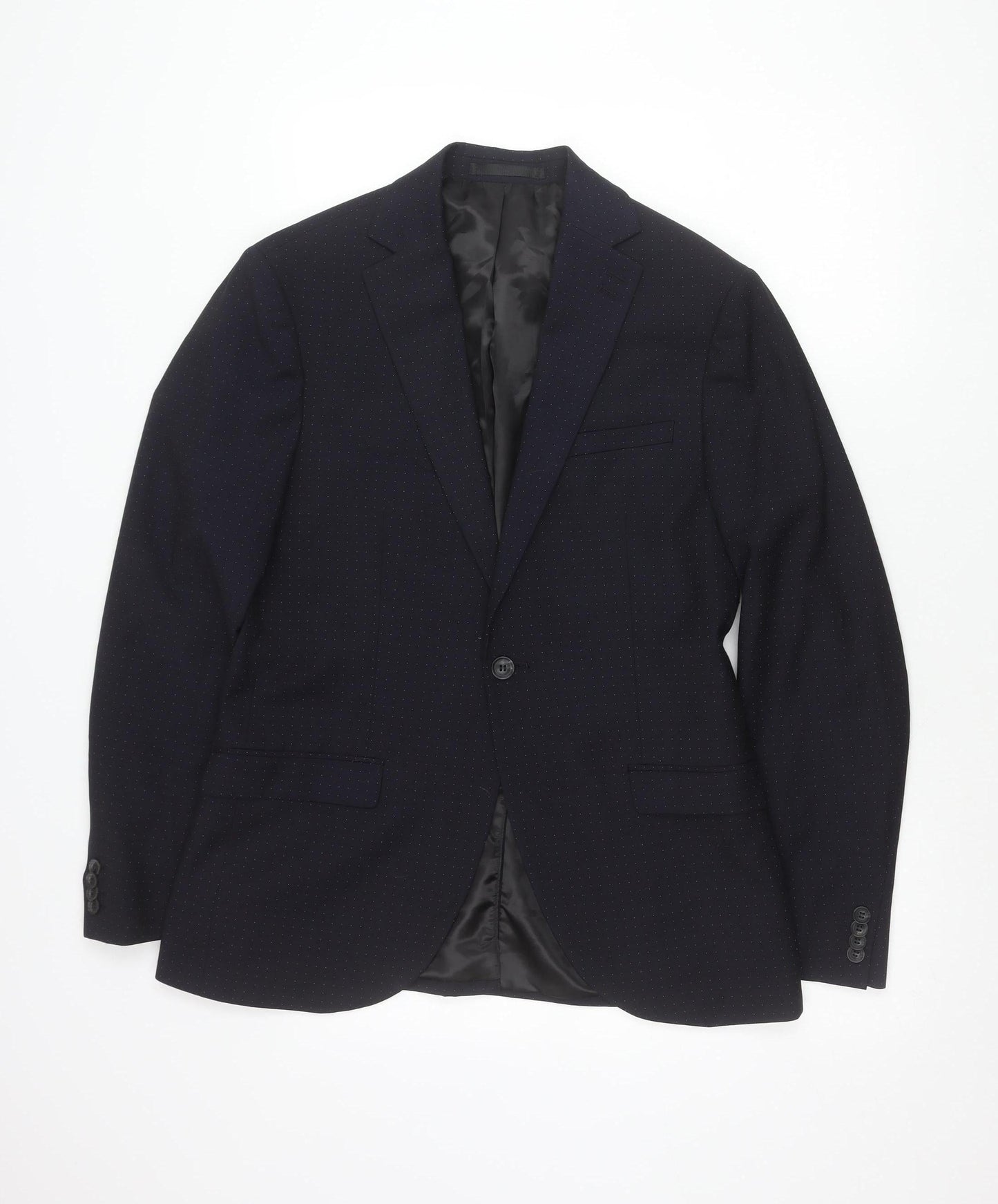 Topman Men’s Blue Slim Fit 38R Blazer Jacket Business Formal
