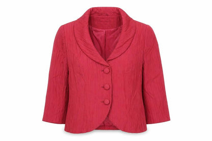 Womens UK Size UK 12 Minuet Regular Red Blazer