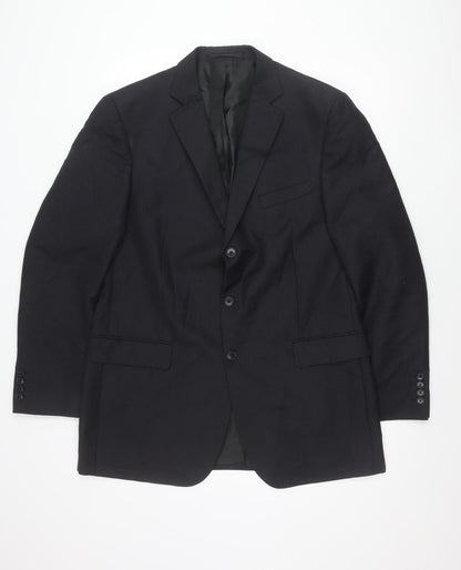Marks & Spencer Men’s Navy 42 Long Blazer Jacket Classic Fit