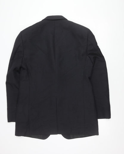 Marks & Spencer Men’s Navy 42 Long Blazer Jacket Classic Fit