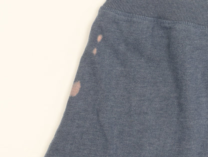 Superdry Men’s Blue Pullover Hoodie Size M Graphic Logo Cotton Blend