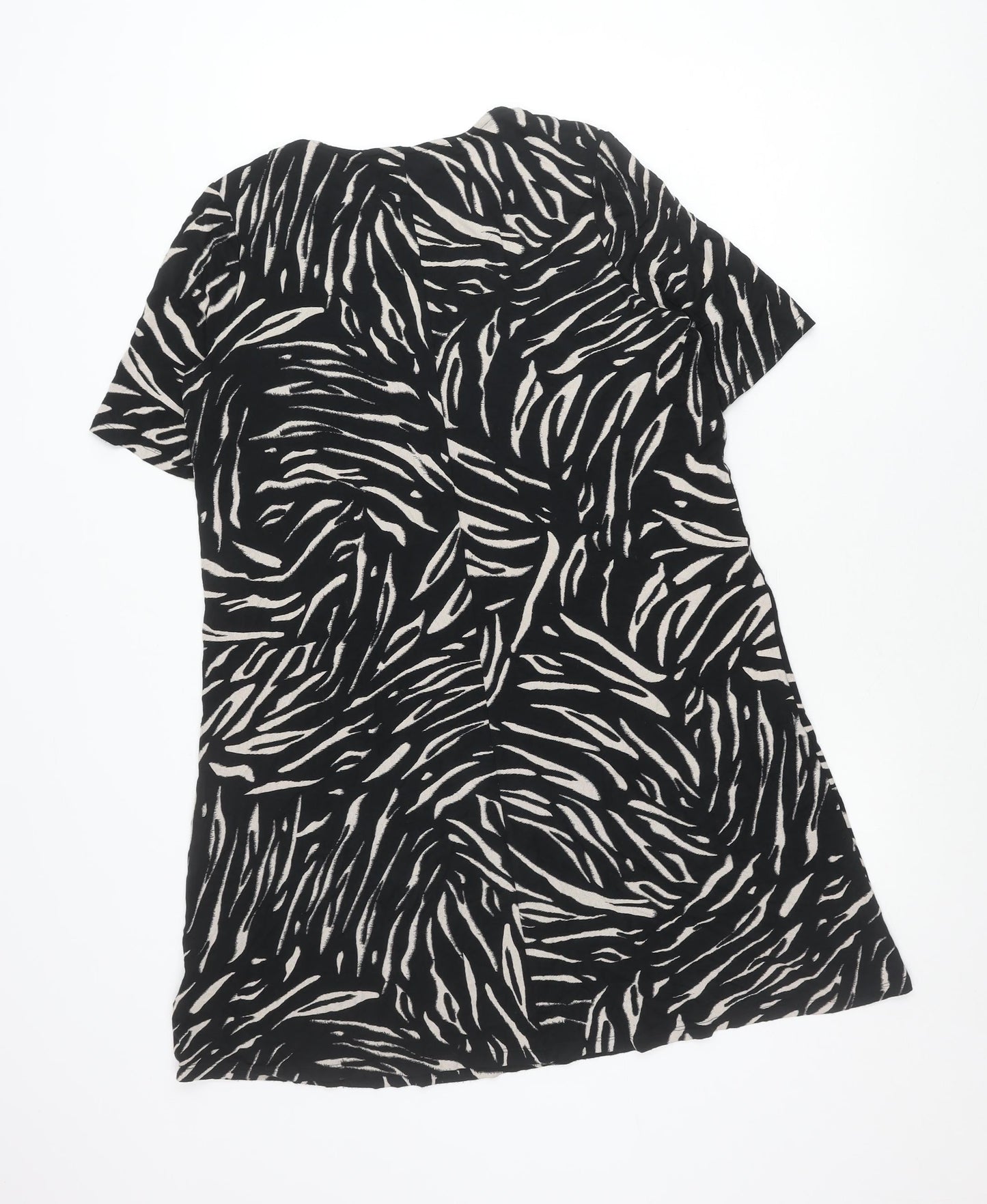Womens UK Size 16 Marks and Spencer Black Basic T-Shirt
