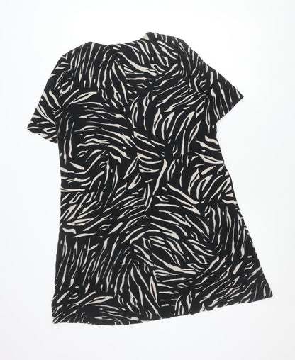Womens UK Size 16 Marks and Spencer Black Basic T-Shirt