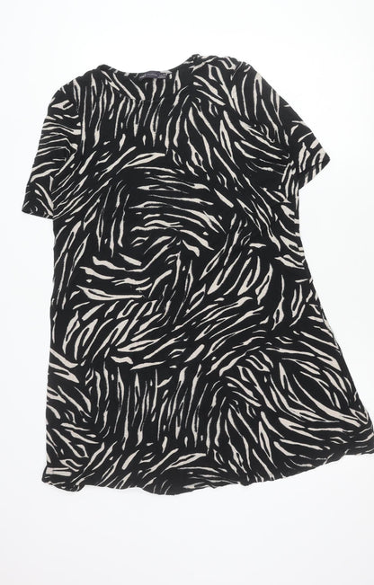 Womens UK Size 16 Marks and Spencer Black Basic T-Shirt