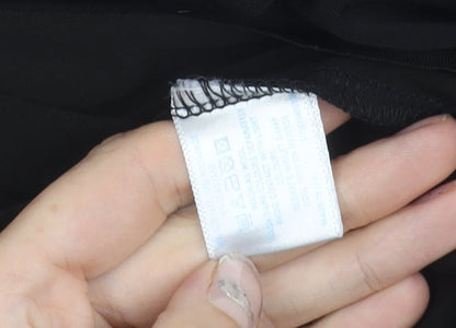 Oasis Womens Black Size 10 Sheath Dress Sleeveless Bow Formal