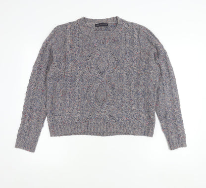 Womens UK Size 14 Marks and Spencer Purple Pullover Jumper