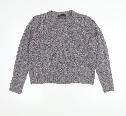 Womens UK Size 14 Marks and Spencer Purple Pullover Jumper
